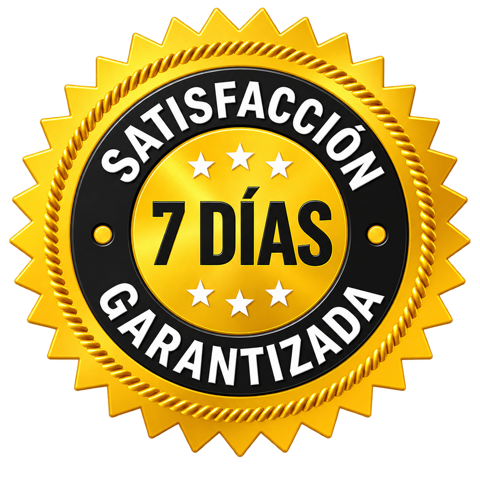 Garantía de satisfacción de 7 días